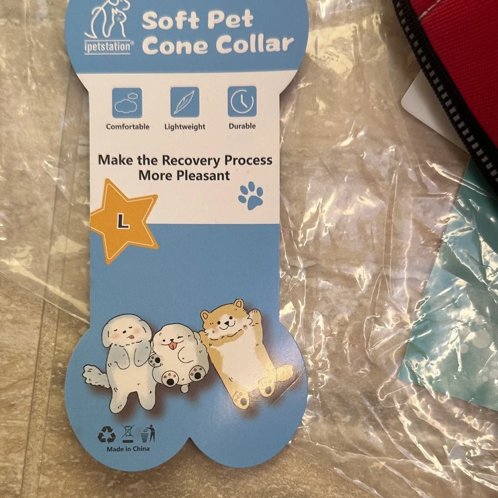 Protective recovery collar for dogs